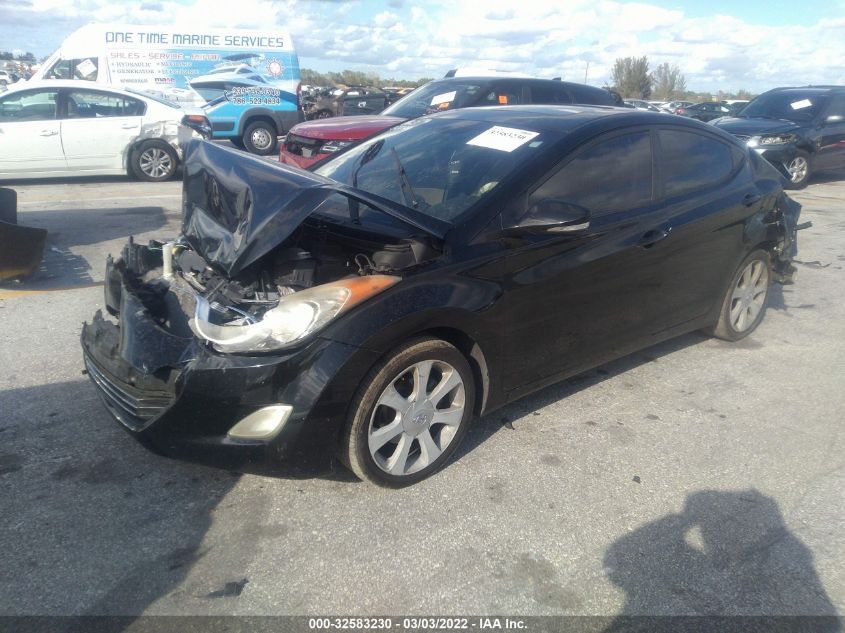 KMHDH4AE7CU228663 2012 Hyundai Elantra Limited (Ulsan Plant)