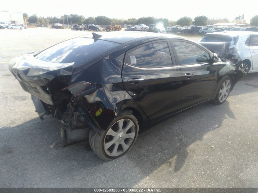 KMHDH4AE7CU228663 2012 Hyundai Elantra Limited (Ulsan Plant)