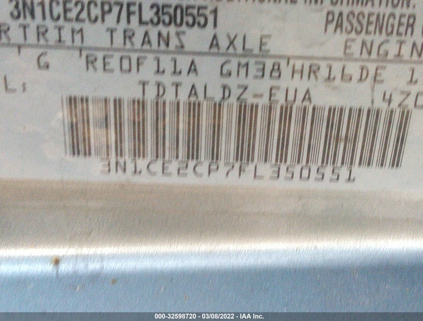 3N1CE2CP7FL350551