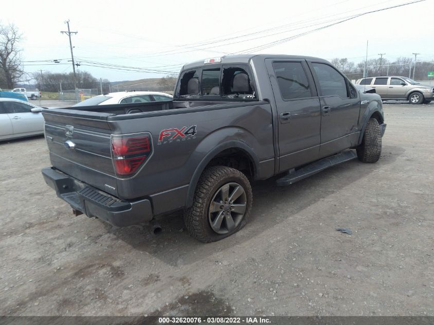 2014 Ford F-150 Fx4 VIN: 1FTFW1EF9EFC81800 Lot: 32620076