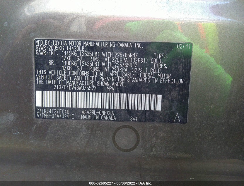 2T3ZF4DV4BW075527
