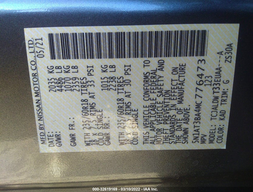 5N1AT3BA4MC776473