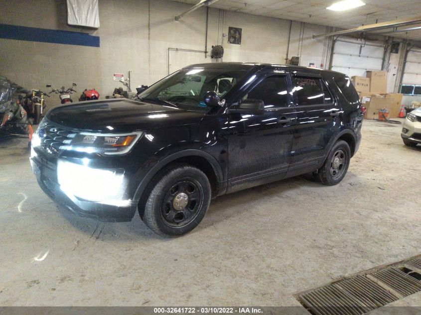 1FM5K8AR2JGC18375 2018 Ford Police Interceptor Utility