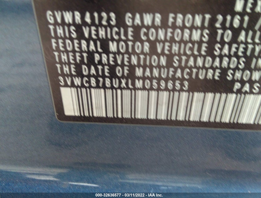 3VWCB7BUXLM059653