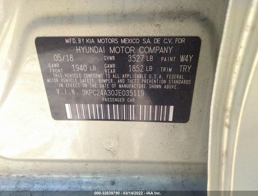 3KPC24A30JE035119