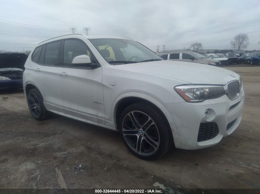 2017 BMW X3 xDrive28I VIN: 5UXWX9C51H0D98060 Lot: 32644445