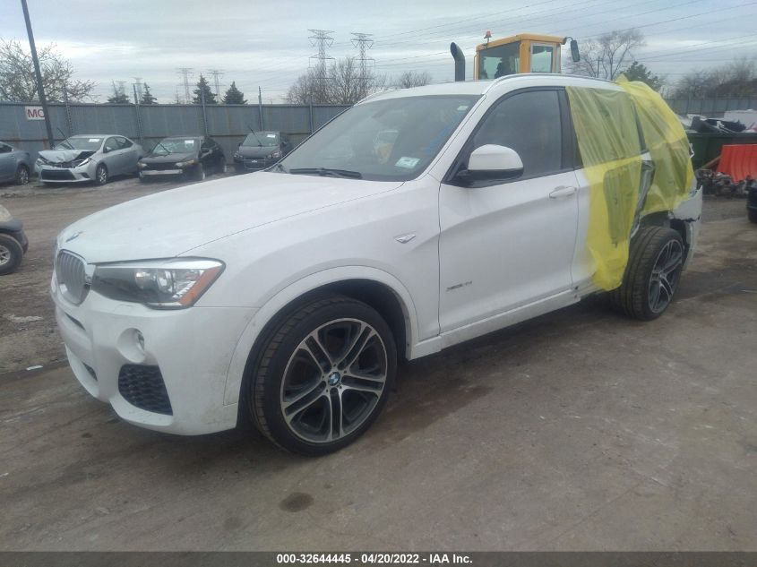 2017 BMW X3 xDrive28I VIN: 5UXWX9C51H0D98060 Lot: 32644445