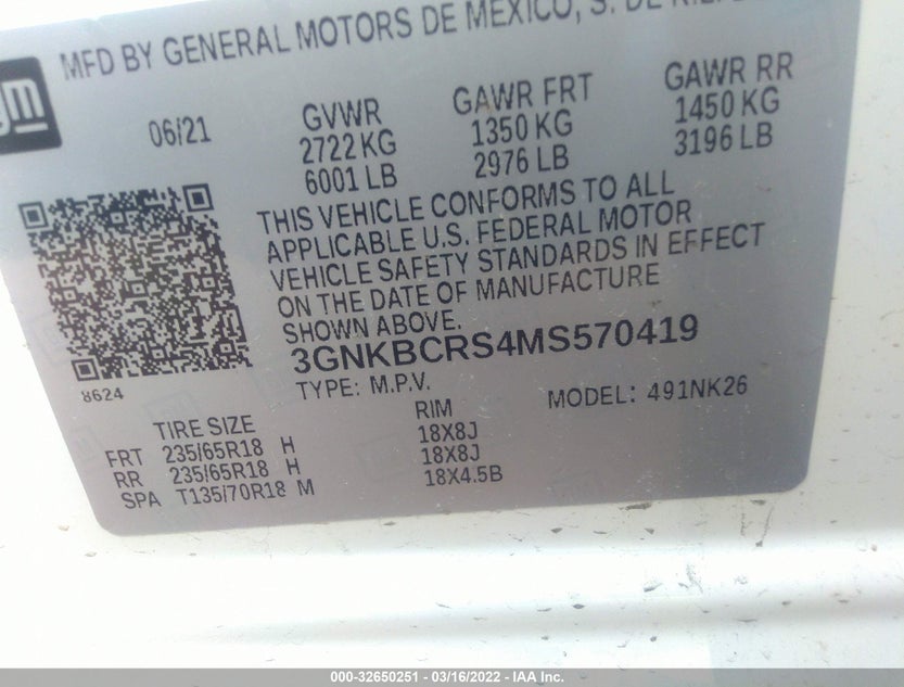3GNKBCRS4MS570419