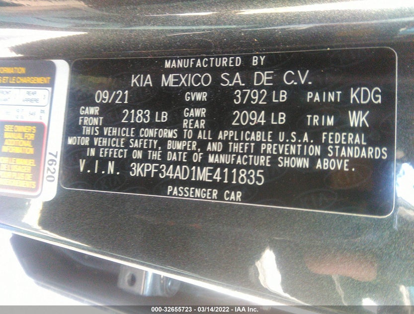 3KPF34AD1ME411835