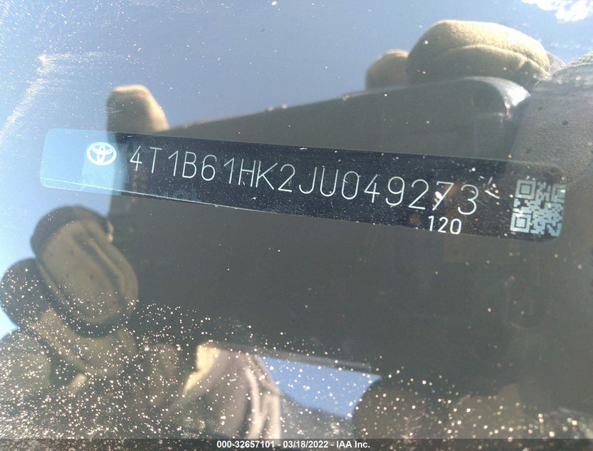 4T1B61HK2JU049273