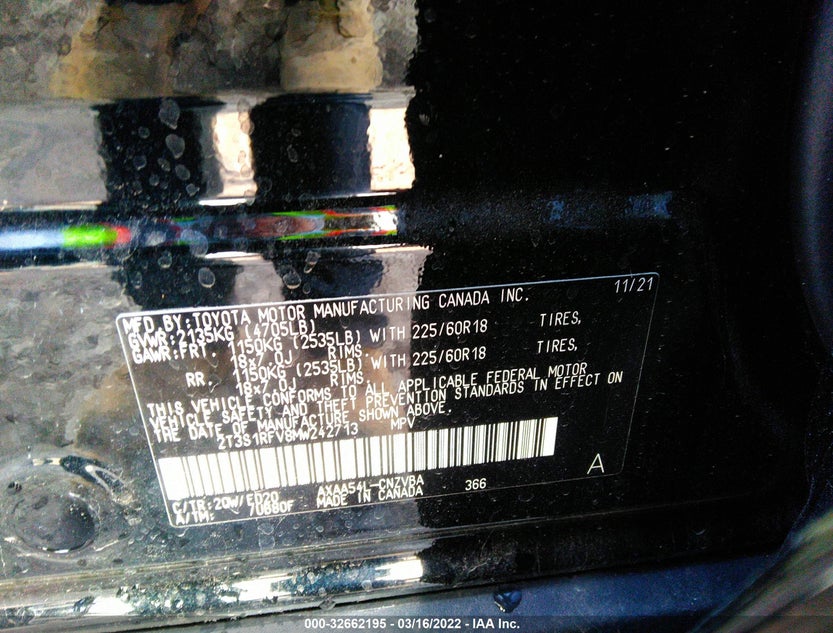 2T3S1RFV8MW242713