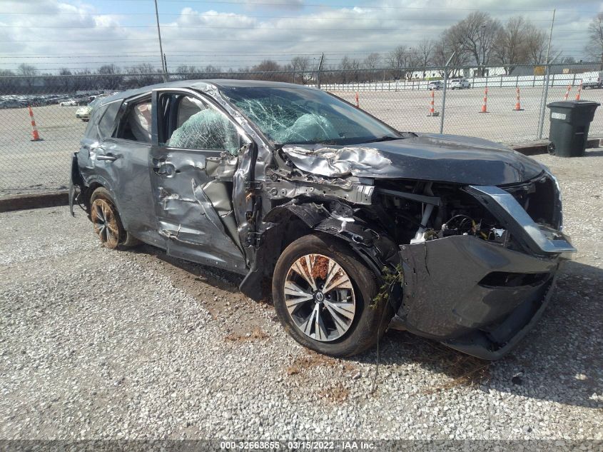 2021 Nissan Rogue Sv Intelligent Awd VIN: 5N1AT3BBXMC774249 Lot: 32663855