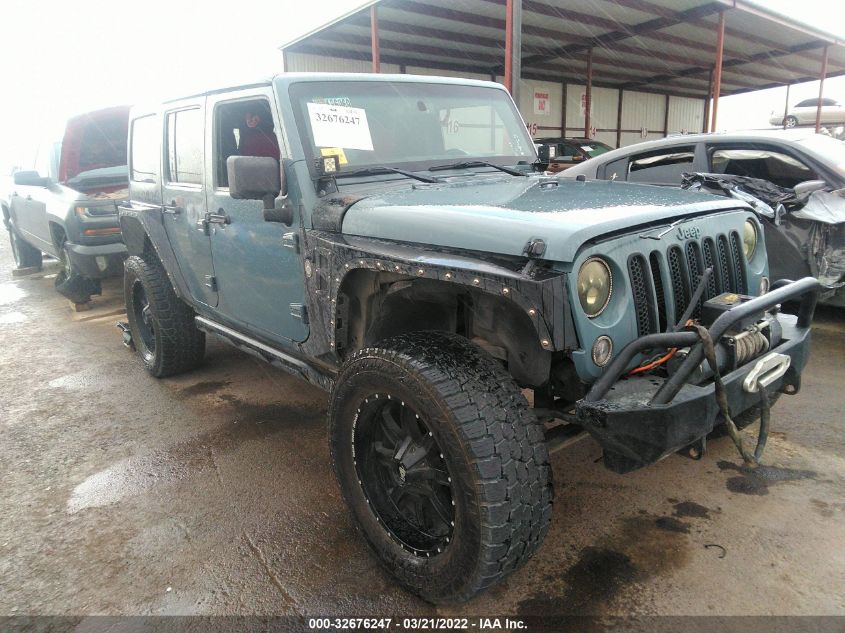 2014 Jeep Wrangler Unlimited Sport VIN: 1C4HJWDG3EL144559 Lot: 32676247