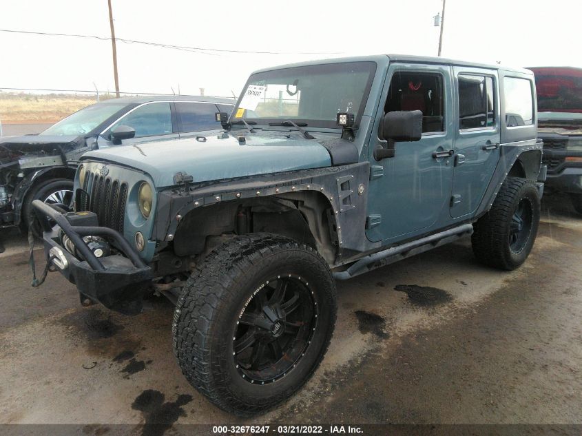 2014 Jeep Wrangler Unlimited Sport VIN: 1C4HJWDG3EL144559 Lot: 32676247