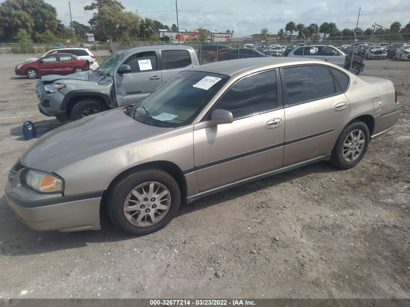 2002 Chevrolet Impala VIN: 2G1WF55E429319297 Lot: 32677214