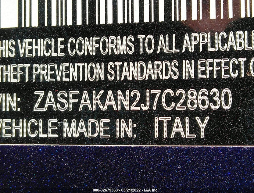 ZASFAKAN2J7C28630