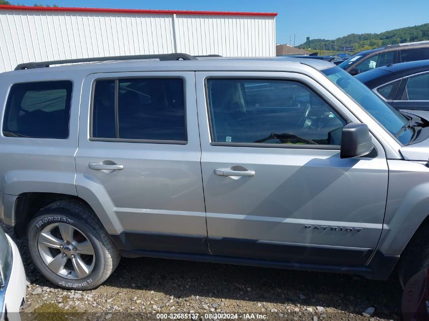 2014 Jeep Patriot Latitude VIN: 1C4NJRFBXED540858 Lot: 32685137