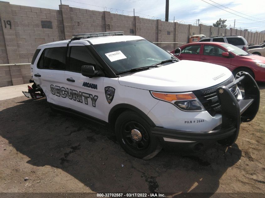 1FM5K8AR7DGA80529 2013 Ford Utility Police Interceptor