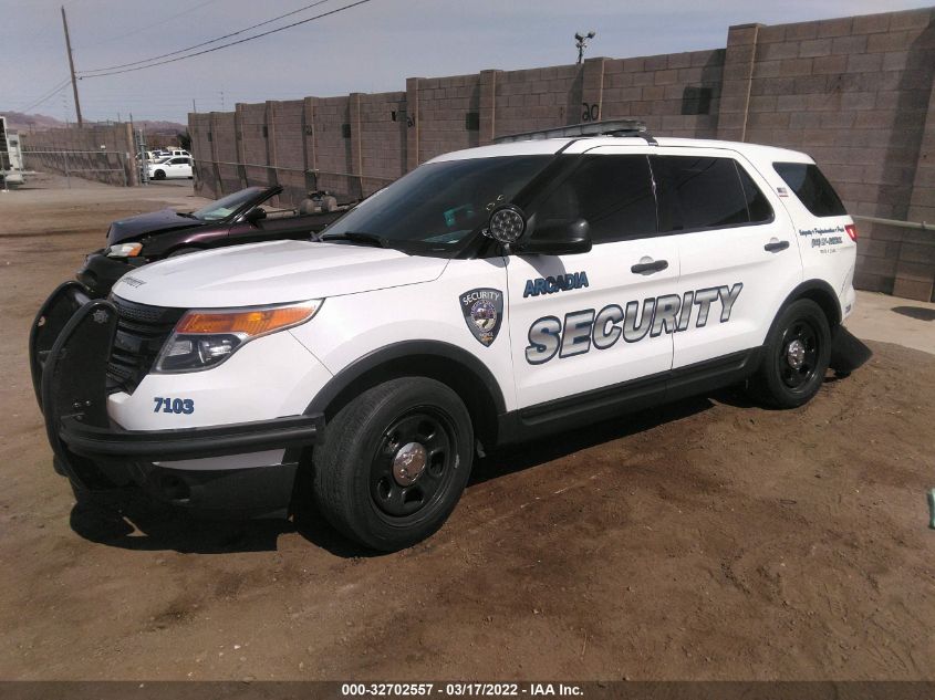 2013 Ford Utility Police Interceptor VIN: 1FM5K8AR7DGA80529 Lot: 32702557