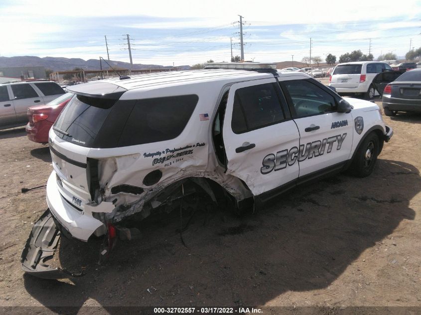 2013 Ford Utility Police Interceptor VIN: 1FM5K8AR7DGA80529 Lot: 32702557