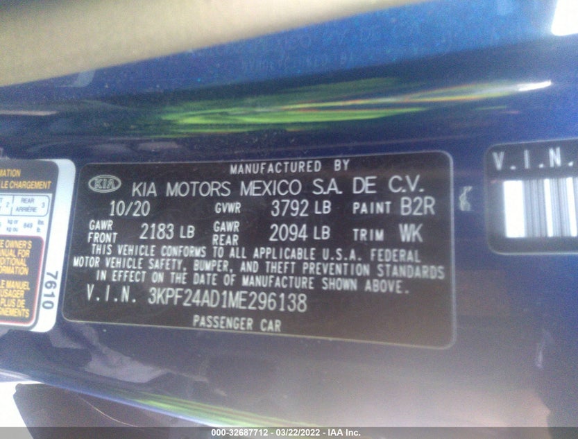 3KPF24AD1ME296138