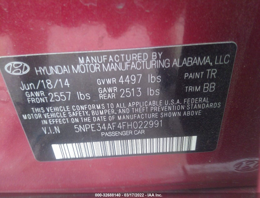 5NPE34AF4FH022991