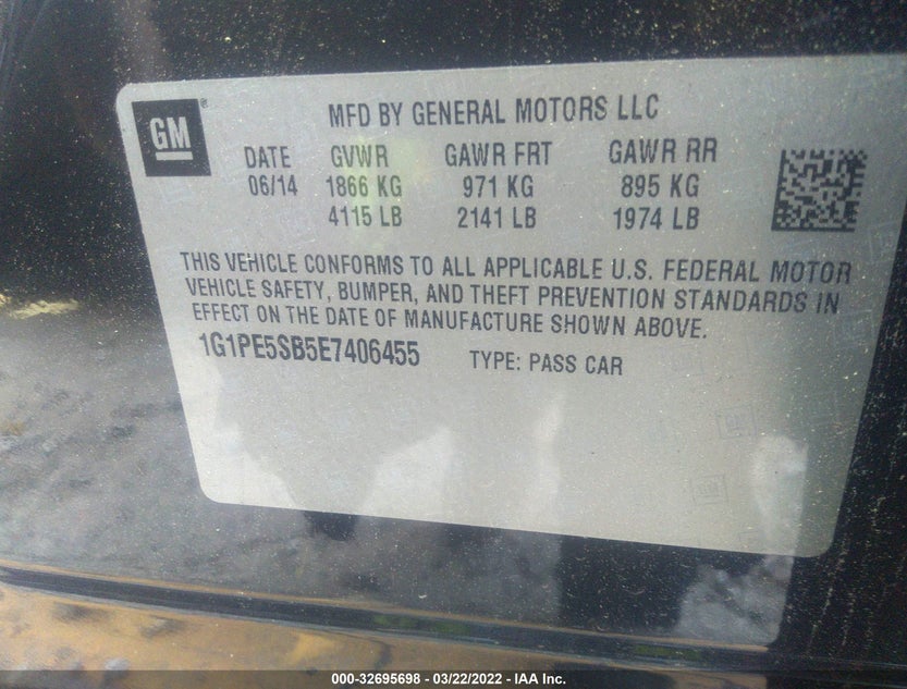 1G1PE5SB5E7406455