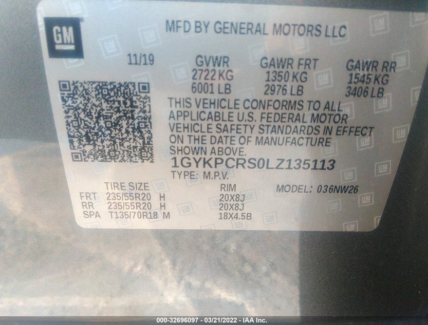 1GYKPCRS0LZ135113