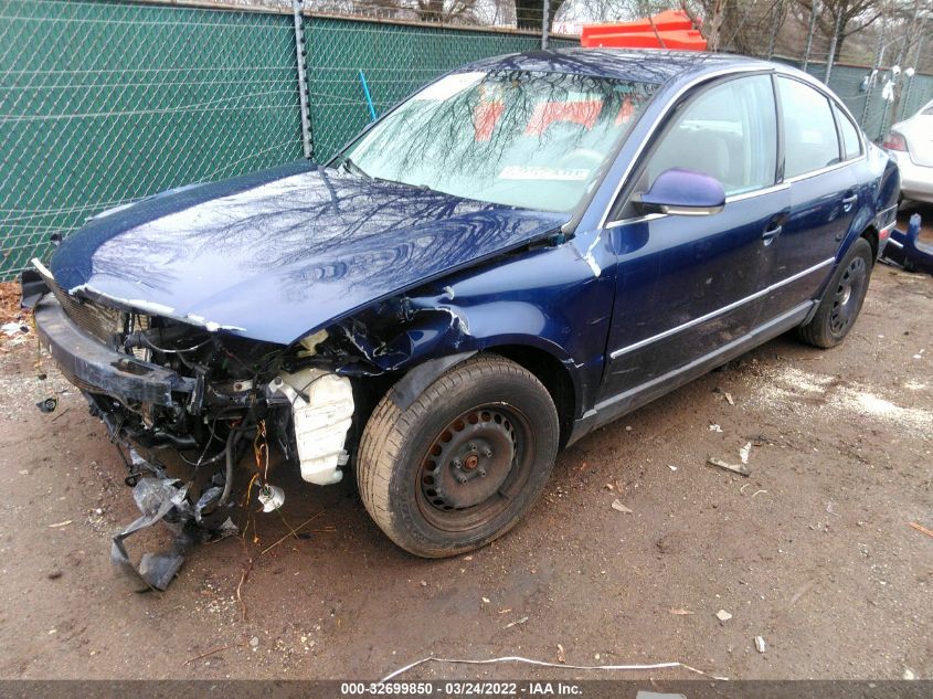 2004 Volkswagen Passat Gl VIN: WVWMD63B44E268466 Lot: 40686027