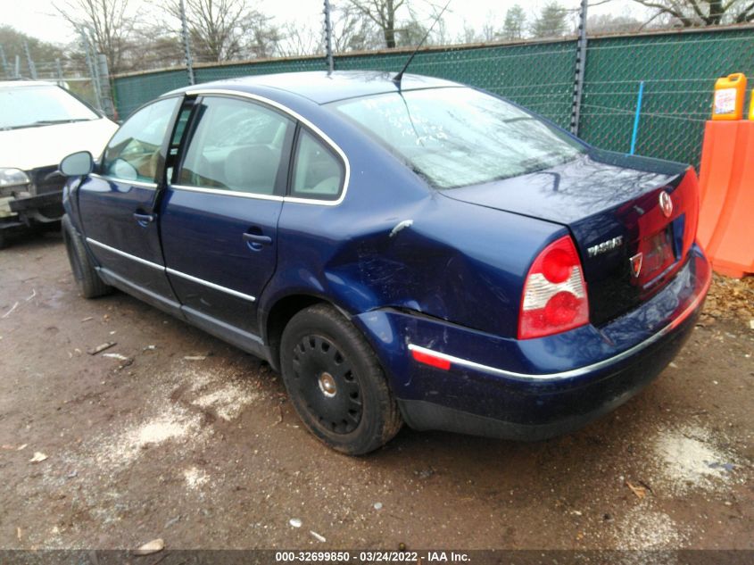 2004 Volkswagen Passat Gl VIN: WVWMD63B44E268466 Lot: 40686027