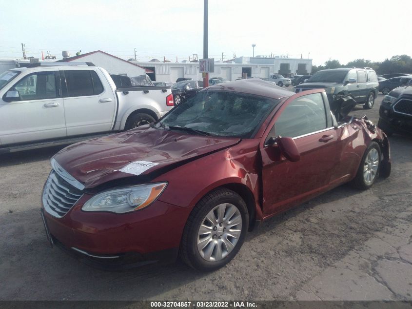 2013 Chrysler 200 Lx VIN: 1C3CCBAB4DN561783 Lot: 32704857