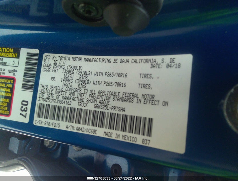 3TMAZ5CN7JM064162