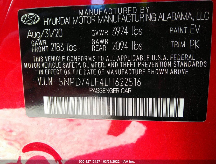 5NPD74LF4LH622516