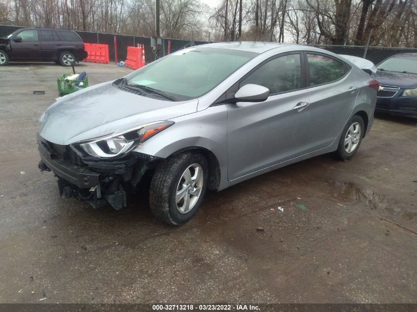 2015 Hyundai Elantra Se VIN: 5NPDH4AE7FH580306 Lot: 32713218