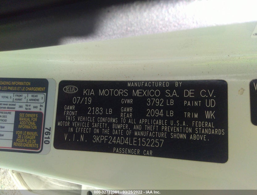 3KPF24AD4LE152257