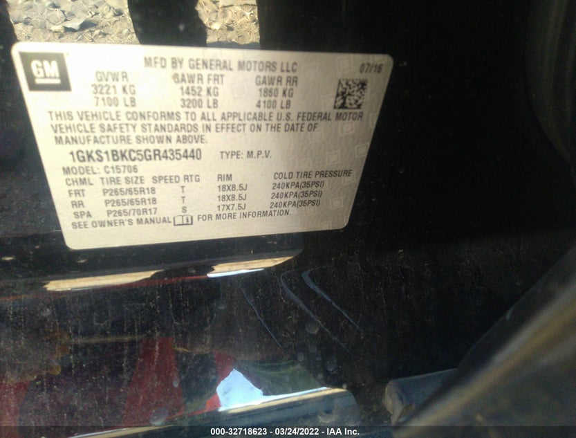 1GKS1BKC5GR435440