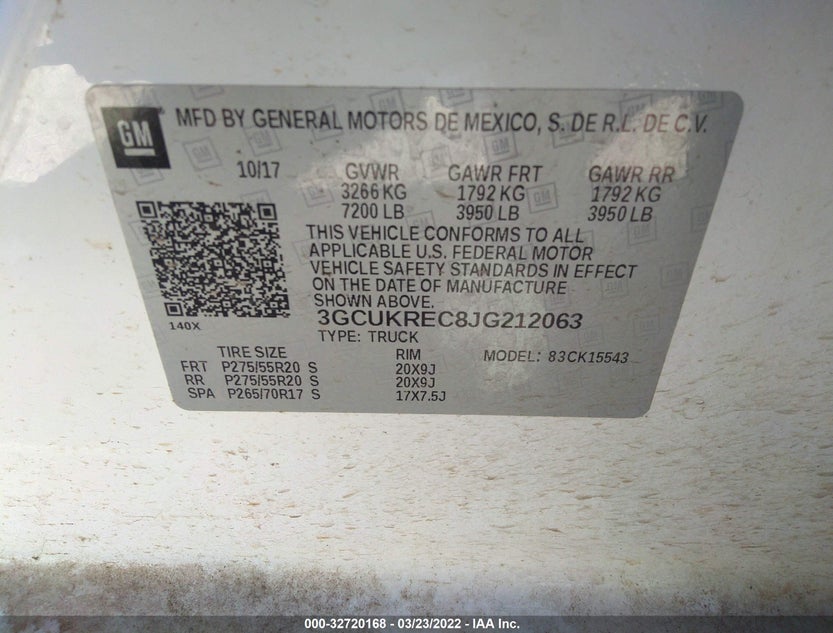 3GCUKREC8JG212063