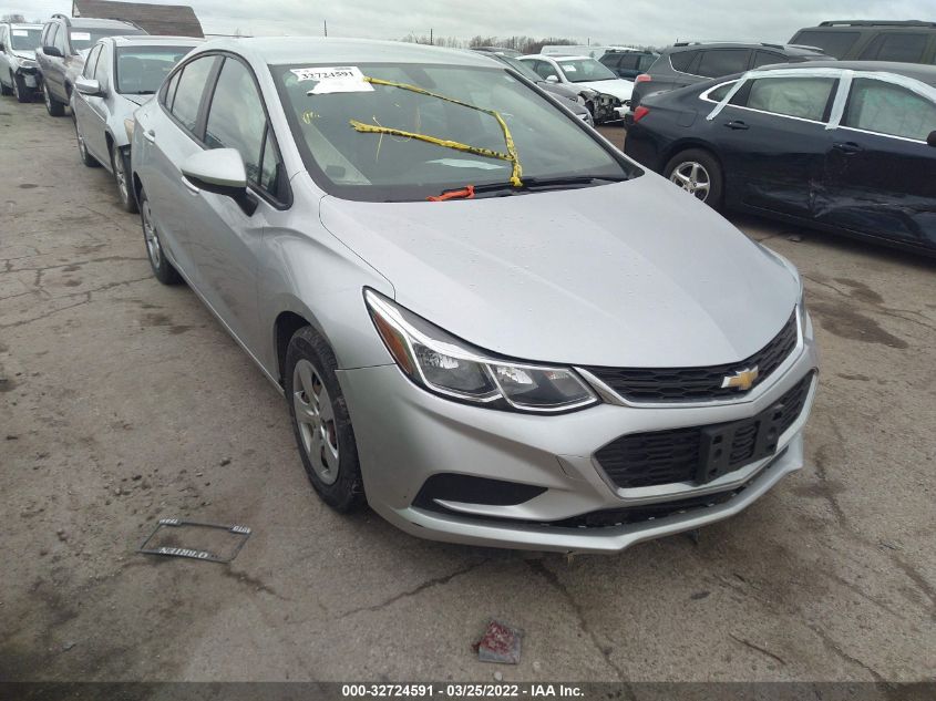 2018 Chevrolet Cruze Ls Auto VIN: 1G1BC5SM9J7129255 Lot: 32724591