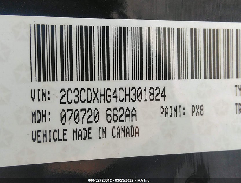 2C3CDXHG4CH301824