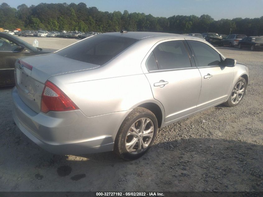 3FAHP0HA7CR351610 2012 Ford Fusion Se