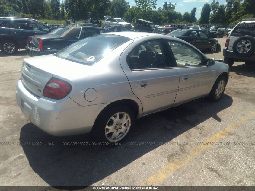 2005 Dodge Neon Sxt VIN: 1B3ES56C25D139109 Lot: 32743014