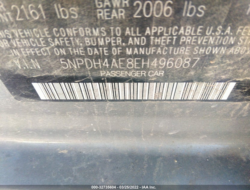 5NPDH4AE8EH496087