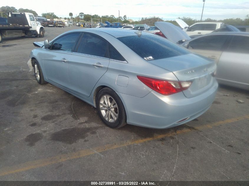 2013 Hyundai Sonata Gls VIN: 5NPEB4AC7DH765781 Lot: 32735991