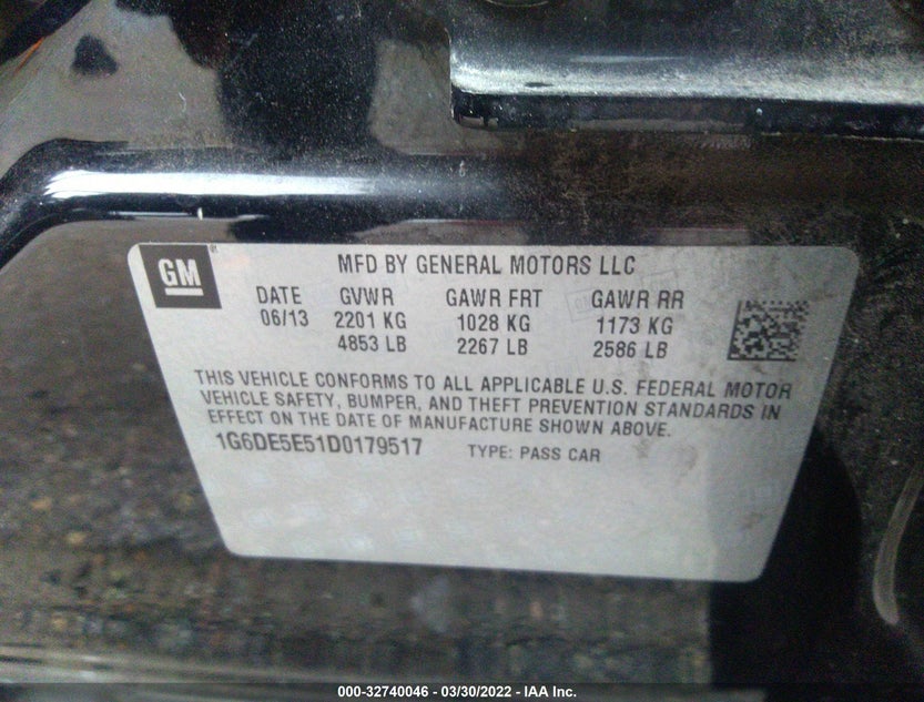 1G6DE5E51D0179517
