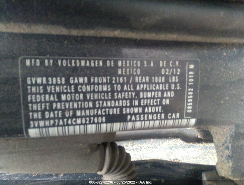 3VWHP7AT4CM627606