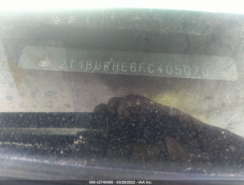 2T1BURHE6FC405070
