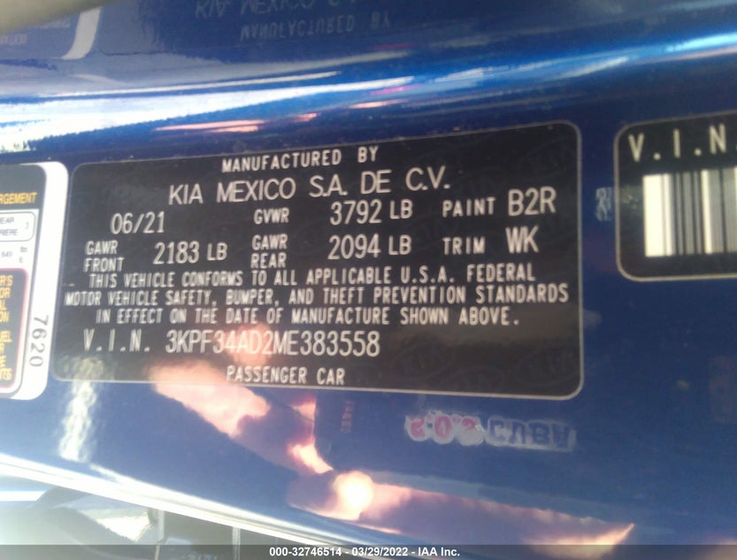 3KPF34AD2ME383558