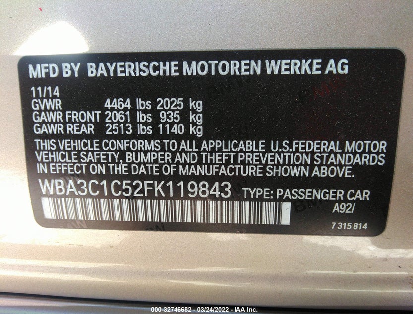 WBA3C1C52FK119843