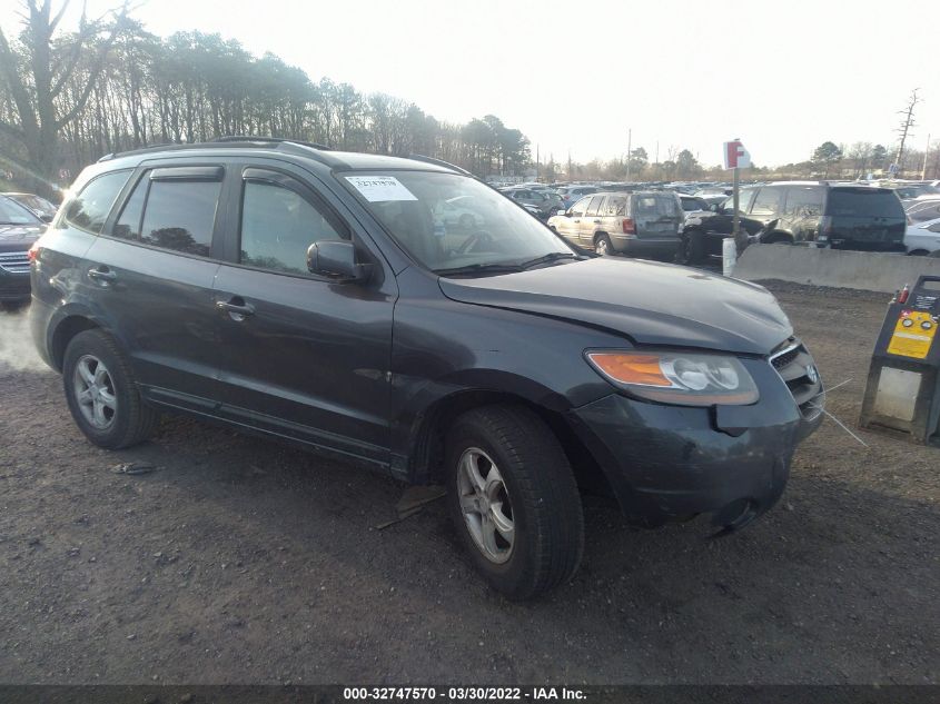 2007 Hyundai Santa Fe Gls VIN: 5NMSG13D87H088296 Lot: 32747570