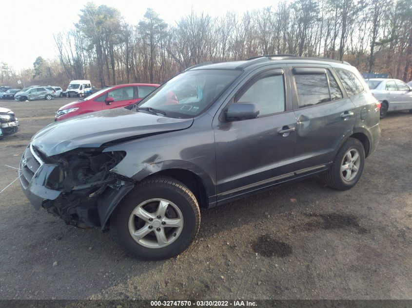 2007 Hyundai Santa Fe Gls VIN: 5NMSG13D87H088296 Lot: 32747570